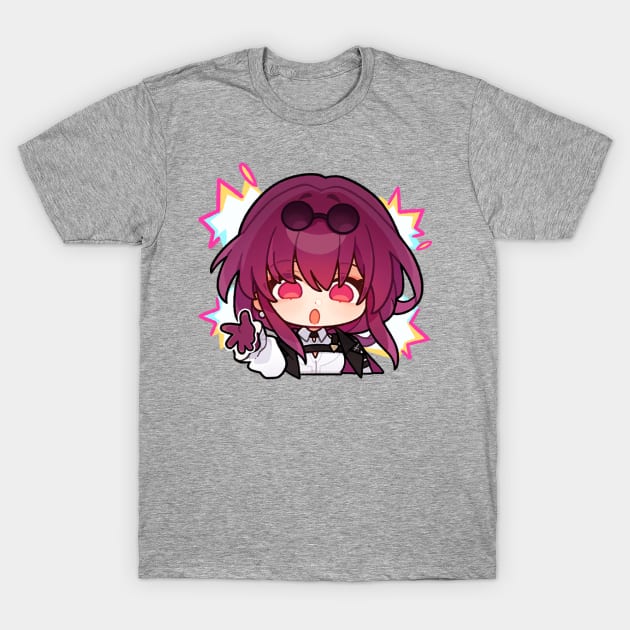 Honkai Star Rail Chibi Kafka 3 T-Shirt by HoyoStan